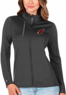 Antigua Arizona Cardinals Womens Grey Generation Light Weight Jacket