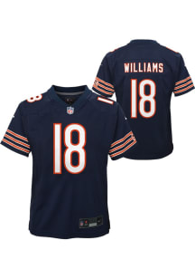 Caleb Williams Chicago Bears Youth Navy Blue Nike Replica Football Jersey