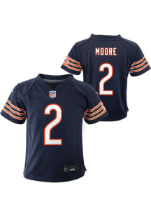 DJ Moore Chicago Bears Boys Navy Blue Nike Home Replica Football Jersey