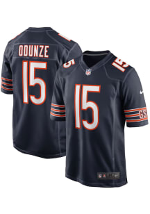 Rome Odunze  Nike Chicago Bears Navy Blue Home Football Jersey