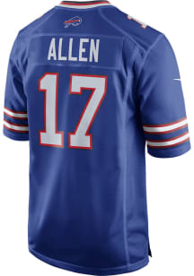 Josh Allen  Nike Buffalo Bills Blue Home Game Football Jersey