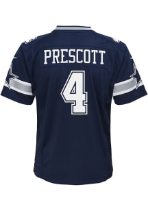Dak Prescott Dallas Cowboys Youth Navy Blue Nike Game Football Jersey