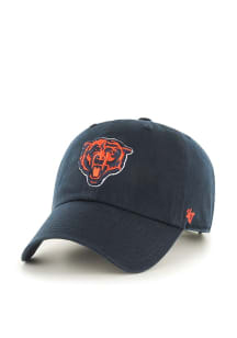 47 Chicago Bears Clean Up Design Adjustable Hat - Navy Blue